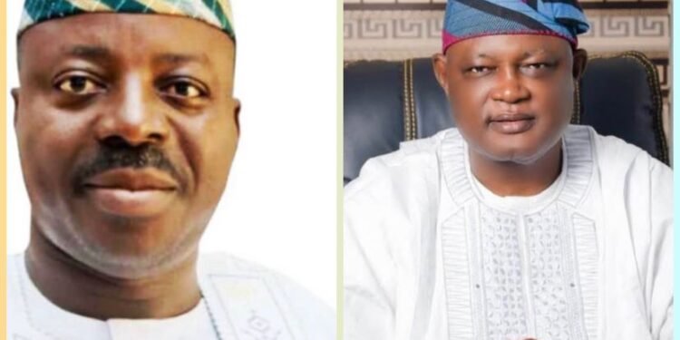 Birthday: Akinyele Council Boss, Hon Akinleye felicitates DG OMASED, Dr Morounkola Thomas on his Birthday.