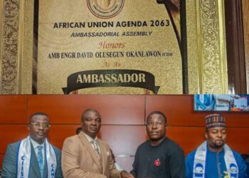 AU Assembly Inducts Olusegun Okanlawon As Ambassador