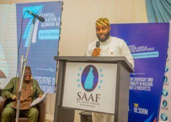 Oyo Speaker, Ogundoyin Attends 7th Annual Abiola Ajimobi Roundtable, Advocates Enhanced Legislative Oversight