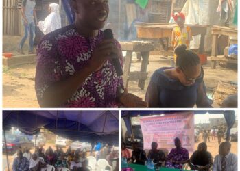 Ogundeji lectured  market Women on fire outbreak , Prioritize your safety during this harmatan Period, Lcda council boss urges marketers