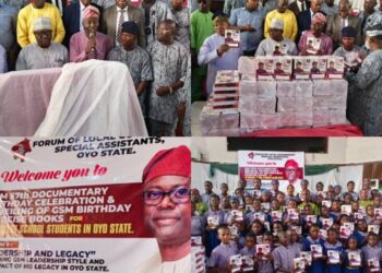 Forum of Local Government Special Assistants Celebrates Makinde’s Birthday, Distributes Free Exercise Books to Secondary School Students