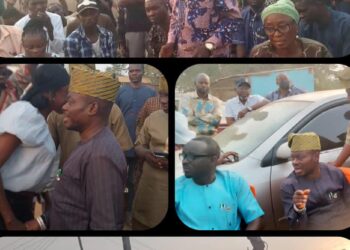 Egbeda Community Celebrates with Council Chair, Hon. Sanda Sikiru For Restoring Power Supply
