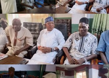 Oloye Adegoke Pays Courtesy Visit to Oyo PDP Working Committee