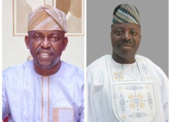 BIRTHDAY: Akinyele LG Executive Chairman Hon Akinwole Akinleye Felicitates Oluyole Local Government Chairman, Engr. Akeem Olatunji  on his birthday.