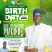 The Political Head Administrator of Ibadan South Local Council.Hon Teslim Ogundeji Celebrates 57th years of 001 oyo state Engineer Oluwaseyi Abiodun Makinde FNSE