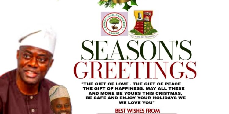 HON. SANDA FELICITATES OYO STATE GOVERNOR ON HIS 57TH BIRTHDAY AND REJOICE WITH CHRISTIANS ON CHRISTMAS CELEBRATION.