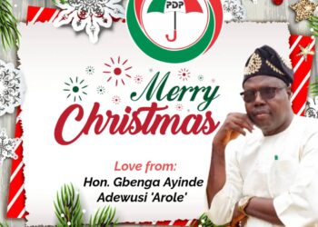 Season’s Greetings and a Special Birthday Wish to His Excellency Engr Seyi Makinde FNSE from Hon. Gbenga Ayinde Adewusi ‘Arole’.