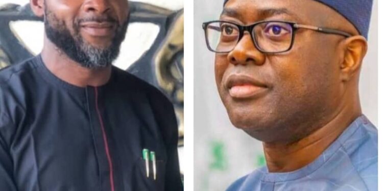 IBADAN NORTH EAST LG CHAIRMAN, HON. AKINTAYO, FELICITATES GOV. MAKINDE ON 57TH BIRTHDAY