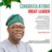 Makinde@57th: Ramata Agberemi Celebrating The Visionary Principal,His Excellency, Governor Seyi Makinde: