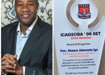 ICAGSOBA ’96 Alumni Honours LGSPB Boss, Ige, Olubadan of Ibadan, Others With Award of Excellence