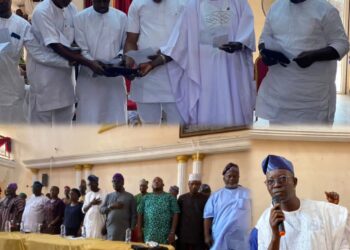 Adeleke, Adeniran, Adegboyega Lauds Makinde as Akande Swears-in New Appointees in Ibadan South West Local Government