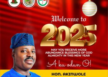 New Year: Akinyele Council Boss sends Heartfelt Wishes to Akinyele Residents, enjoins them to live in Harmony and Unity.