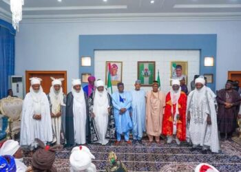 Governor Bala Hosts Damagun, Fintiri, Dignitaries on Condolence Visit