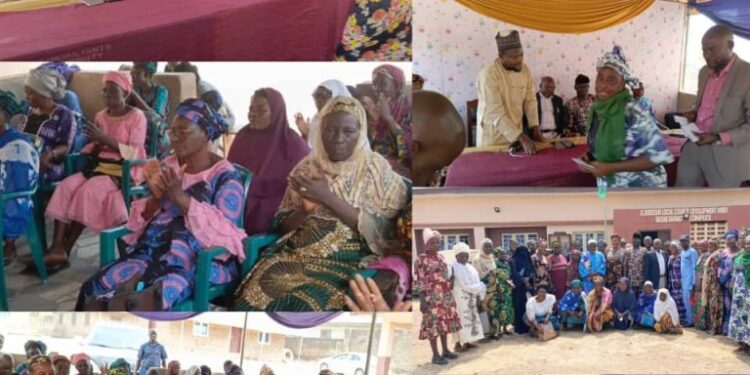 Generosity Shines: Ajorosun LCDA Political Head, Hon. Ibrahim Oladebo Simple, Empowers Hundreds Of Widows