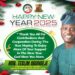 The Political Head Administrator of Ibadan South Local Council.Hon Teslim Ogundeji felicitate with the good people of oyo state and Ibadan south LCDA happy new year 2025