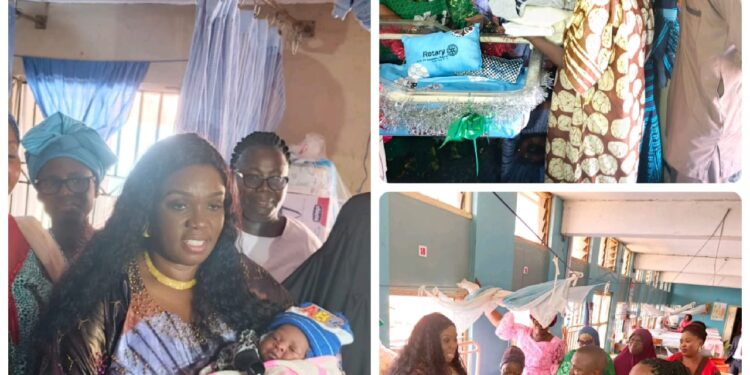 Mrs Makinde Welcomes First Babies of 2025, Emphasizes Importance of Breastfeeding, Immunization, Proper Care  … As she charges mothers to priotize breastfeeding for optimal growt, health