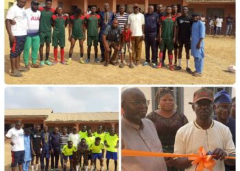 2025: Akeem Olatunji Doles Out Cash Gifts To 5-A-Side Tournament Winners, Encourages Physical Fitness