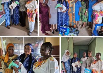MATERNAL & INFANT CARE: Lagelu Chairperson, Taiwo Abibat Mudashiru Honours First Newborns of 2025 with Generous Gifts