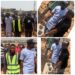 The Political Head Administrator of Ibadan South Local Council, Hon Teslim Ogundeji Flags-off Construction of Owode Shopping Complex and Motor Park
