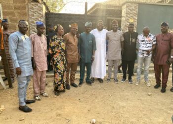 Jagaban Oluyole Rolls Out the Red Carpet as Oluyole LG Boss, Akeem Olatunji, Olaide Settle, Ilumoka Presenter Join Him to Celebrate with Oluyole Community