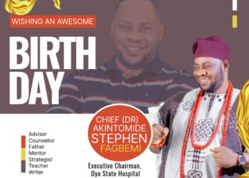Birthday: Olajide Olaoluwa Peter  felicitates OYSHMB Boss,  Dr Akin  Fagbemi on birthday, describes him as man of integrity