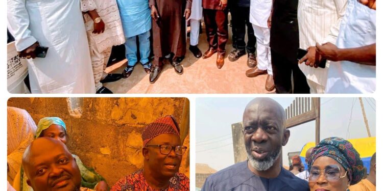 Oluyole LG Boss, Olatunji Christens Newborn After Gov Makinde, Seye