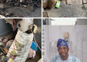 Hon. Teslim Adekunle Ogundeji Commends Oyo State Fire Service and Security Agencies for Swift Response to Xander-Mall Pharmacy Fire