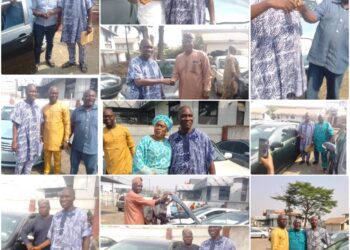 Just In: Governor Makinde Gifts Oyo State PDP Executives Status Vehicles(Photos News).