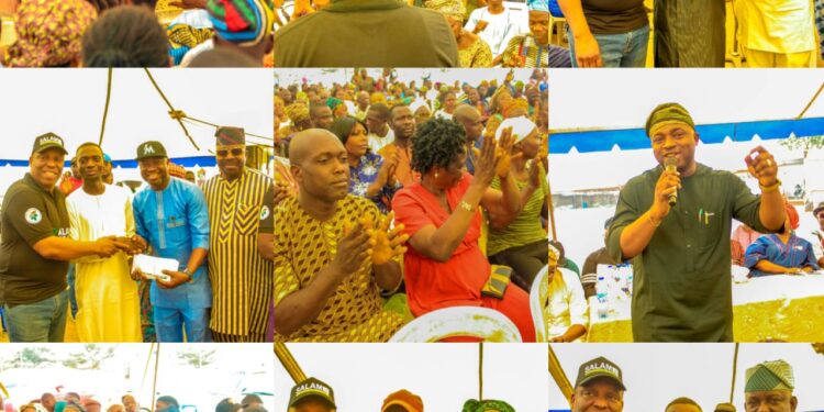 Hon. Taiwo Lekan Salami Empowers Hundreds Of Constituents In Ibadan North With Financial Support, Rallies Support Ahead Of Bye-election