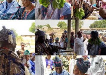 HRM Oba Kingsley Oyelami Installs Chief Pastor Olutunji Aderemi Okanlawon as Baale of Bakasa Land