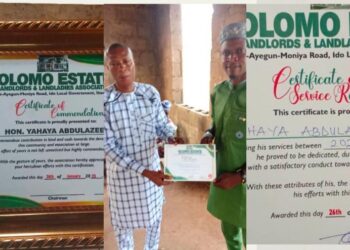 Chief of Staff Ido LG Council, Hon. Abdulazeez Yahaya, Wins Outstanding Personality Award