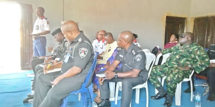 Ido Council Chairman, Adeojo Holds Security Stakeholders Meeting, Celebrates Promoted DPO