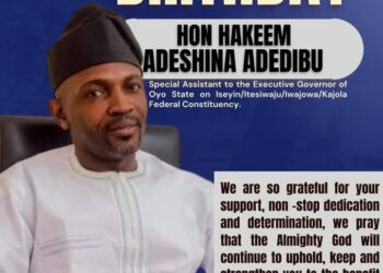 Birthday:  Iwajowa Council Chair, Hon Muritala Abiodun Oyewumi Celebrates Ex Oyo Lawmaker Hon Hakeem Adedibu on his Birthday