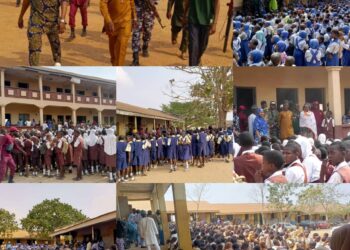 Ona Ara LG Boss, Dr. Temitope GLORIOUS Leads Campaign Against Thuggery, Hooliganism, and Social Vices in Schools