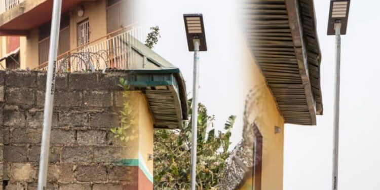 Agboworin Installs Solar Lights Across All Primary Health Centres In Constituency