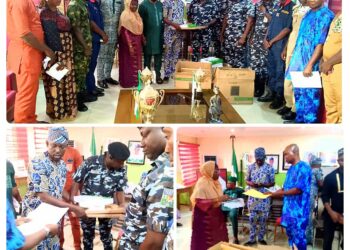 Ona Ara LG Boss, Dr. Temitope GLORIOUS Leads Campaign Against Thuggery, Hooliganism, and Social Vices in Schools