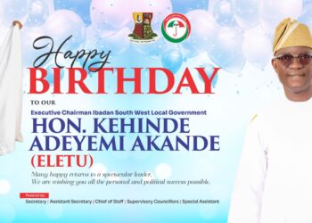Birthday Celebration: IBSWLG Supervisory Councilors Celebrate Council Boss, Hon kehinde Akande on his Birthday