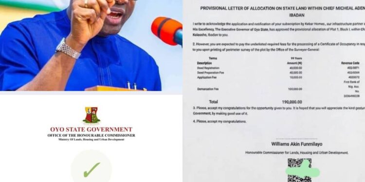 Makinde’s Digital Drive: Oyo State Introduces Online Land Allocation System*