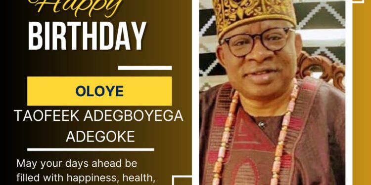 Ibadan South West Chairman, Hon. Akande Extends Birthday Wishes to Oloye Taofeek Adegoke