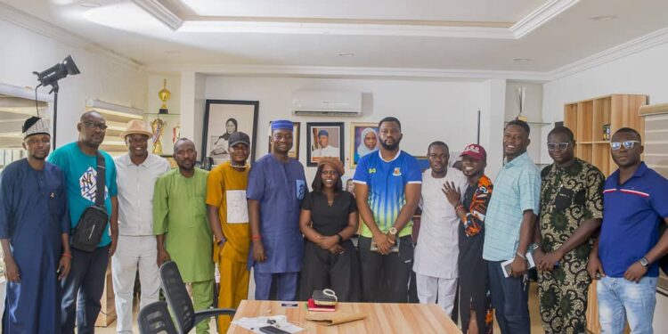 Oyo Commissioner for Youth and Sports, Adegoke Holds Strategic Meeting with Stakeholders