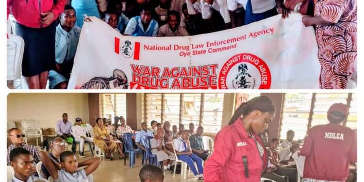 Akeem Olatunji Leads Campaign Against Drug Abuse Among Students In Oluyole LG