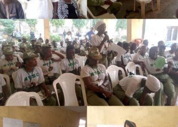 Ibadan South West Boss, Akande Receives NYSC Corps Members…..Urges Them to Make Impact