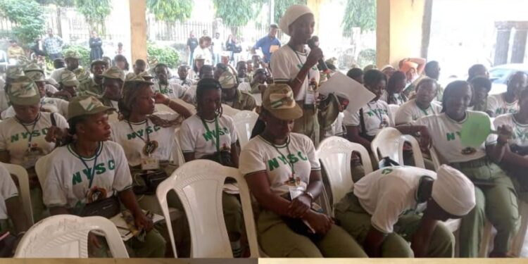 Ibadan South West Boss, Akande Receives NYSC Corps Members…..Urges Them to Make Impact