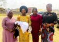 Ona Ara LG First-Lady, Deaconess Kolapo Visits Homes, Names Rescued Child “Moses Olorungbogo Kolapo”