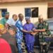 Hon. Sanda hands over the official car to the leader of the Egbeda Legislative Arm
