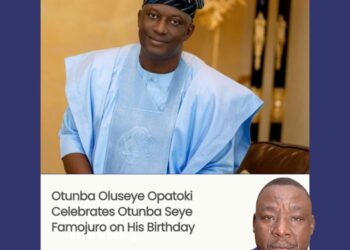 Otunba Oluseye Opatoki Celebrates Otunba Seye Famojuro on His Birthday