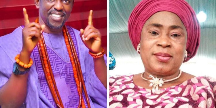 Chief Wulemot Felicitates with Engr. Akeem on  Oluyole Chieftaincy Title