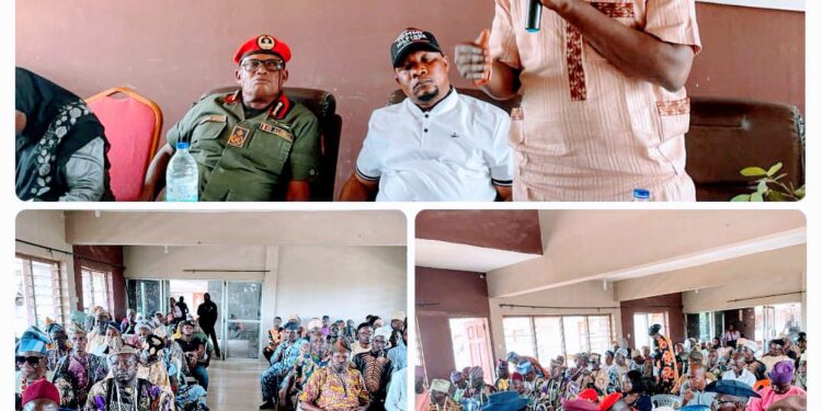Dr. Temitope GLORIOUS Makes Historic Visit to INUKAN LCDA, Supervises Ongoing Projects  …orders Immediate Grading of Pa. Theophilus Akinyele Road