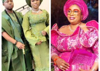 OYO LAWMAKER, HON. COMFORTER, CONGRATULATES IBADAN NORTH LG CHAIRMAN, HON. SEUN OLUFADE, AND HIS  WIFE, ARAMIDE, ON THEIR WEDDING