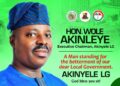 Hon Akinwole Akinleye; A Man Standing for the betterment of our dear Local Government